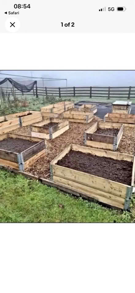 Photo of Raised bed cuffs (SG11 2BS) #1
