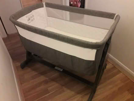 Photo of free Grey next to me cot (LU3) #1