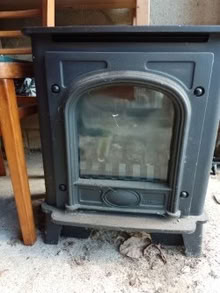 Photo of free Cast iron stove, for gas/ outside (London Road near BP) #1
