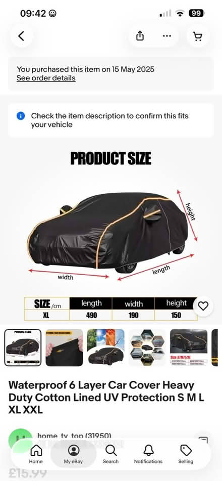 Photo of free Car cover (West Molesey SelfStorage) #3