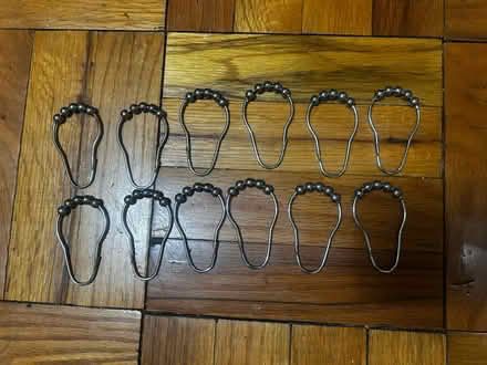 Photo of free Sliding curtain rings (I live in Kew Gardens) #1