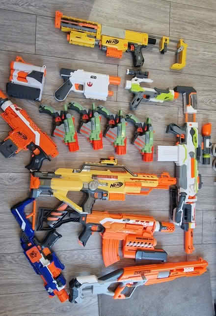 Photo of free NERF GUNS 2 bags full (Tw14) #1