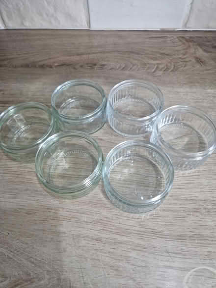 Photo of free 6 glass GU Pots (Welwyn Garden AL7) #1