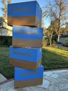 Photo of free 4 large empty cardboard cartons #1