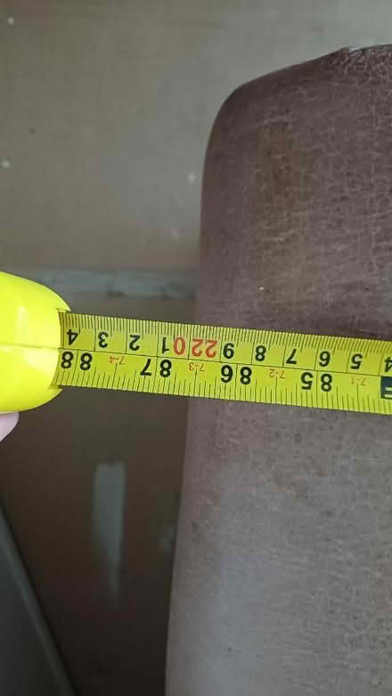 Photo of free 1 three seater leather sofa (Taunton Fairwater District Ward TA1) #3