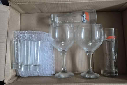 Photo of free Mugs and glasses (assorted) and cocktail shaker (Roundwood AL5) #1