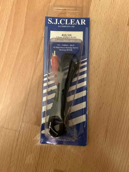 Photo of free Stereo lead (Chiswick W4 near High Road) #2