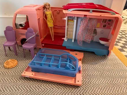 Photo of free Barbie campervan and Barbie (Richmond TW10) #1