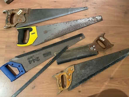 Photo of free Various hand saws (Bowerham LA1) #1