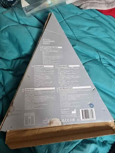 Photo of free Hanging paper star with lights Unused (HA0) #2