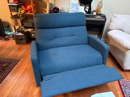 Photo of free Reclining love seat (Mercer Island) #2