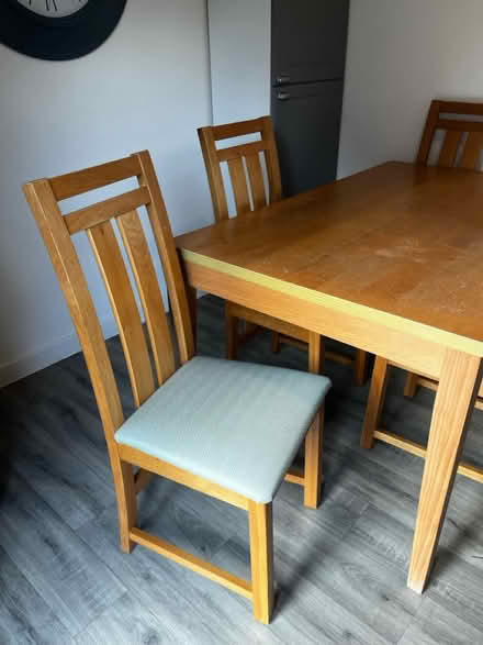 Photo of free Dining Table with 6 chairs (Gloucester GL4) #3