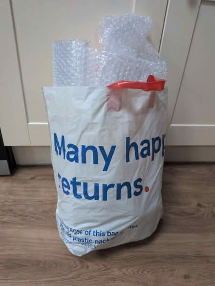 Photo of free Large bag of bubble wrap (Chalker's Corner TW9) #1