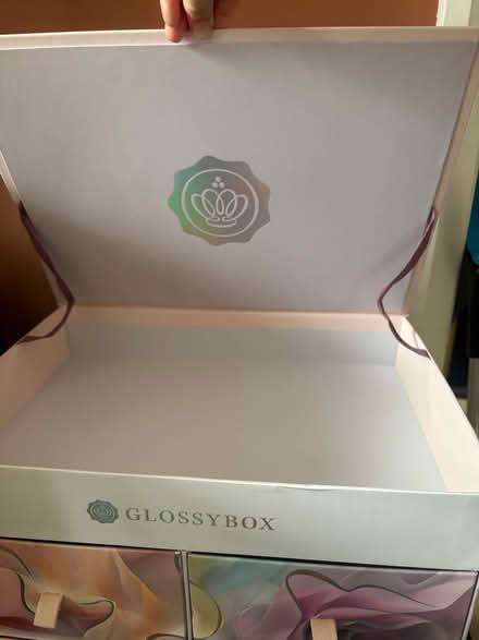 Photo of free Empty glossy box (Hampton Peterborough) #3