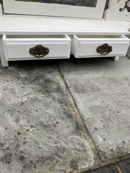Photo of free Upcycled antique tabletop mirror with 2 drawers (Gowerton SA4) #3
