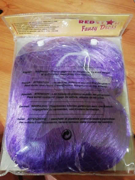 Photo of free Purple wig, new (Prickwillow CB7) #2