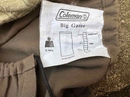 Photo of free Coleman big game sleeping bags (Plympton PL7) #1