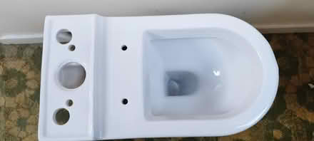 Photo of free NEW Extra high toilet base (Kingsway Bath) #2