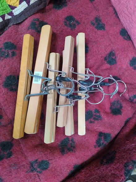 Photo of free Clothes hangers - skirts, trousers and shirts (Halton LA2) #2