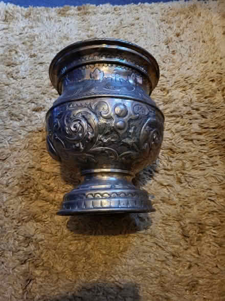 Photo of free Bronze effect vase/plant pot (Leicester LE2) #1