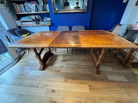 Photo of free Extendable Wooden Dining Table (Woodford IG8) #1