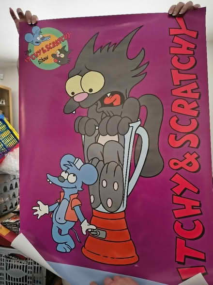 Photo of free Itchy and Scratchy poster (Common Edge FY4) #1