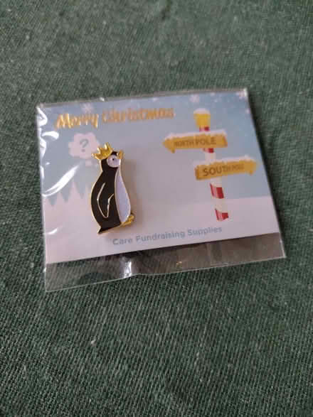 Photo of free Penguin pin (Benslow SG5) #1