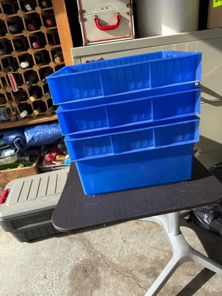 Photo of free 3 stacking plastic bins (Mill Valley) #2