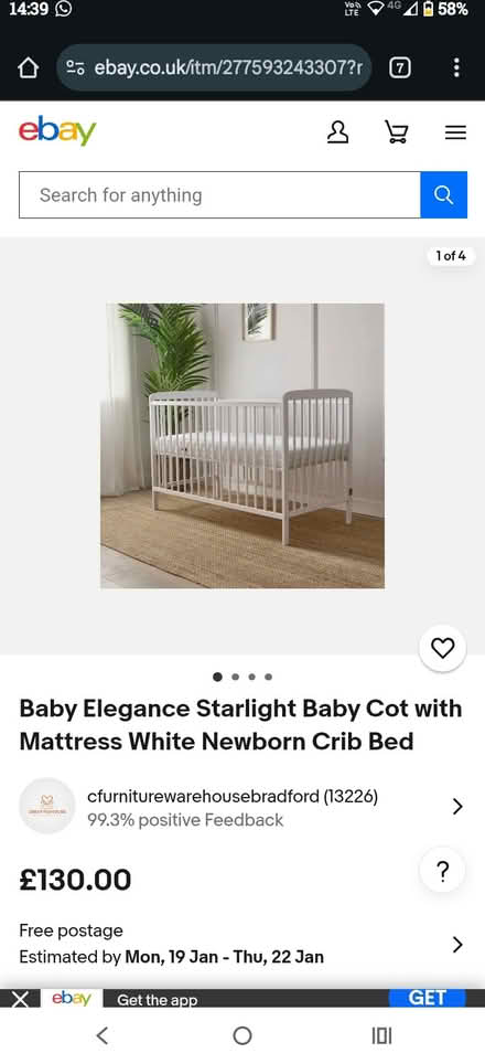 Photo of free Toddler cot bed no mattress (Richmond TW9) #1