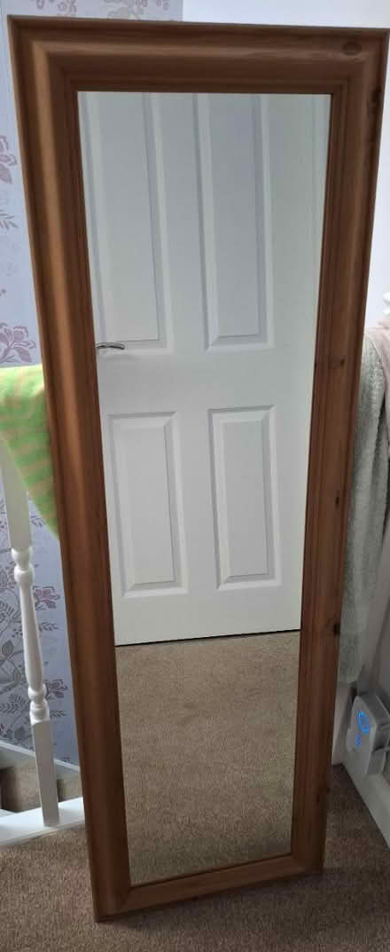 Photo of free Full length pine mirror (Woodley RG5) #1