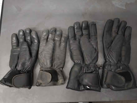 Photo of free Old school leather ski /motorbike gloves (Ecclesall S11) #2