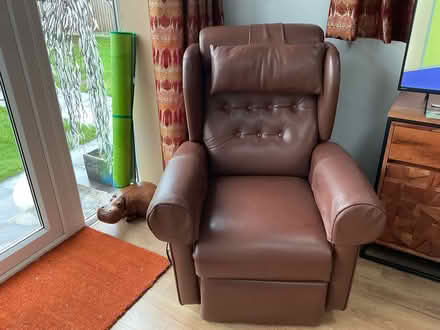 Photo of free Riser recliner armchair (Tw2 6bs) #1