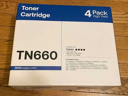 Photo of free Brother Toner TN660 (Aspen Hill, MD) #1