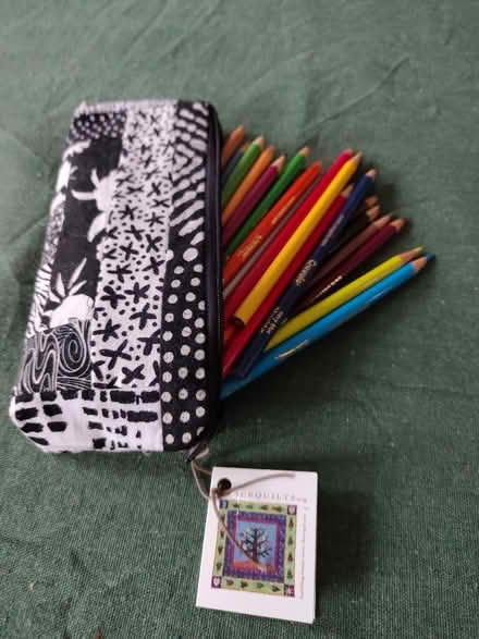 Photo of free Pencil case and coloured pencils (Benslow SG5) #1