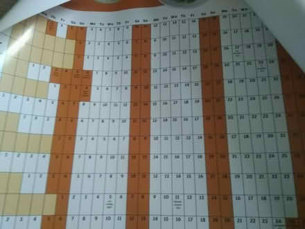 Photo of free Large Wall Planner 2026 (Leighton buzzard LU7) #1