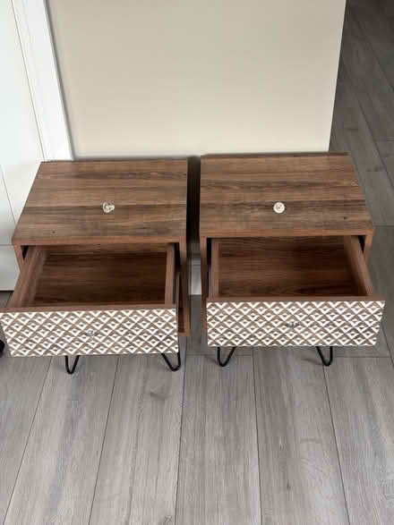 Photo of free Pair of bedside tables (W7) #3