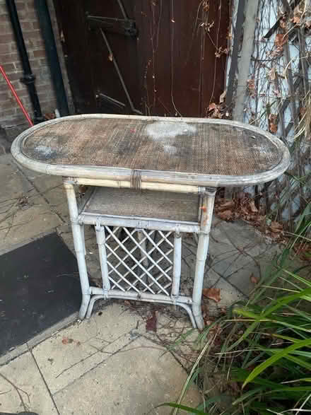 Photo of free Bamboo garden table (Englefield Green TW20) #1