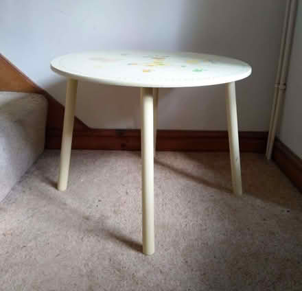 Photo of free Kids round table and chair (Berrow WR13) #1