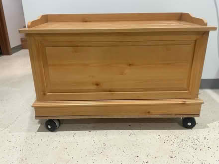 Photo of free Blanket chest (Downers Grove South Side) #1