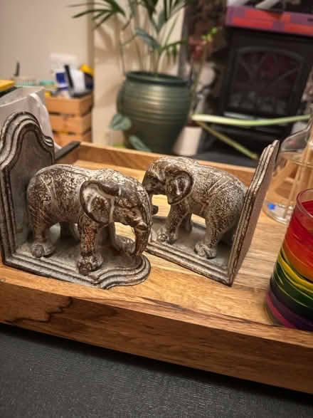 Photo of free Elephant book ends (Harringay N4) #1