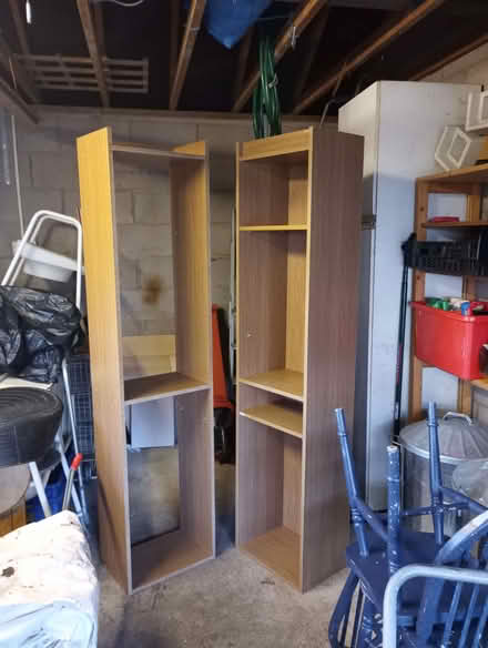 Photo of free Two narrow bookshelves (Moorhouse CA5) #1