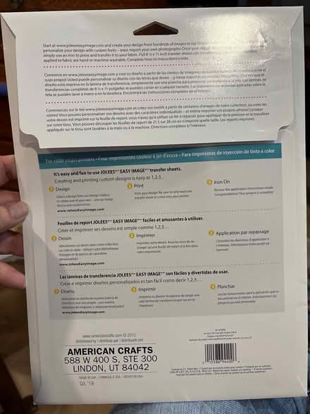 Photo of free Jolee’s- 5 transfer sheets (Streetsville) #2