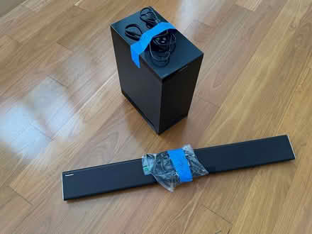 Photo of free Panasonic sound bar and subwoofer (Gladesville) #1