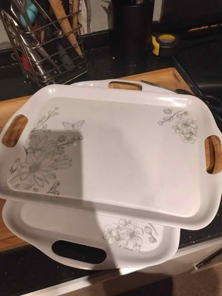 Photo of free Two plastic trays #2 (Adamsdown CF24) #1