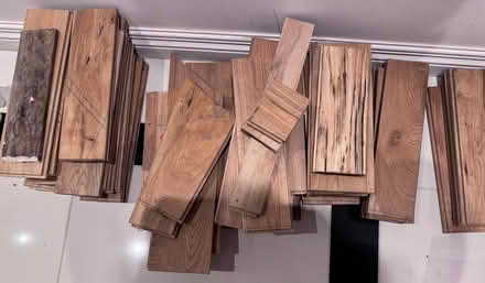 Photo of free Leftover pieces of solid oak flooring (Ulverley Green B91) #2