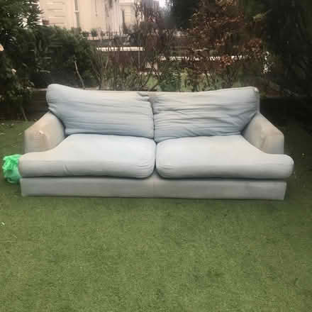 Photo of free Blue Sofa (Portslade by Sea BN3) #1