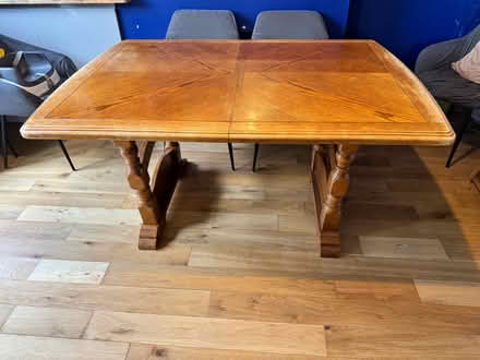 Photo of free Extendable Wooden Dining Table (Woodford IG8) #4