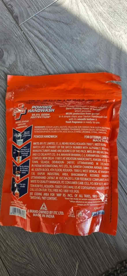 Photo of free Powder Handwash x2 (unopened) (Shirley B90) #2