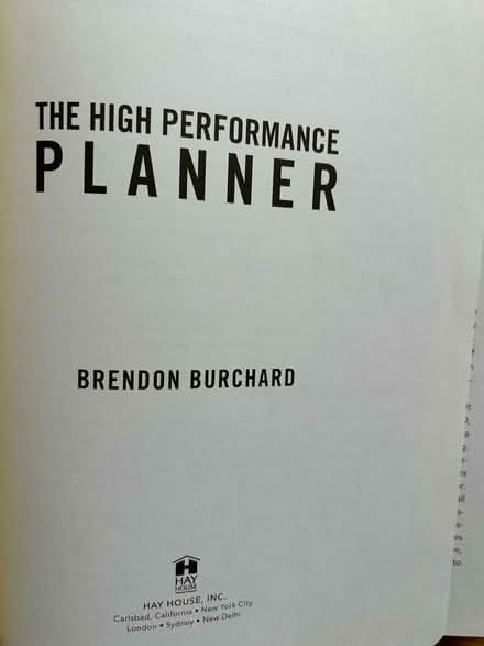 Photo of free High Performance Planner: To Do List and Productivity Diary (Barkham RG41) #2