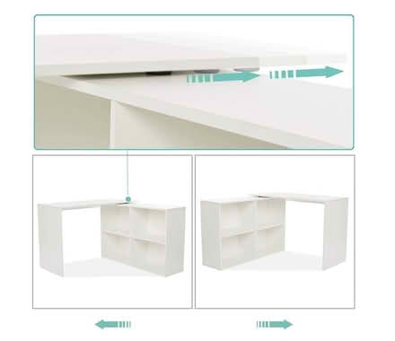 Photo of free Wood Swivel Desk (Molesey KT8) #4